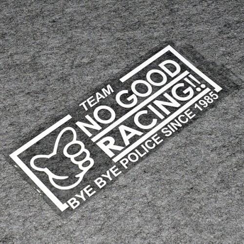 Motorcycle Locomotive Oil Tank Body Stickers Car Styling Vinyl Applique for Japanese NO GOOD RACING 1985