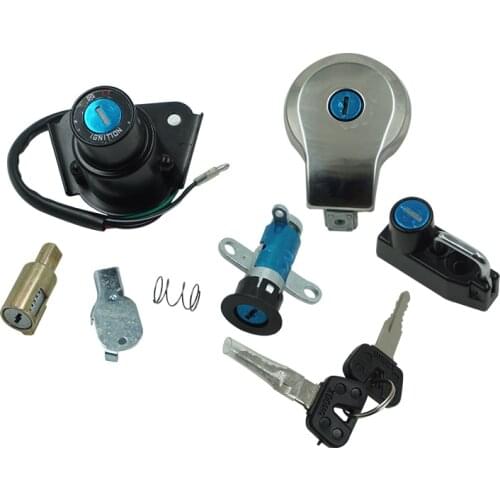 Motorcycle Ignition Switch Lock Fuel Gas Cap Cover Keys For For Yamaha VIRAGO XV535 XV125 4RF 1990-2011 XV250 250 2UJ 3DM