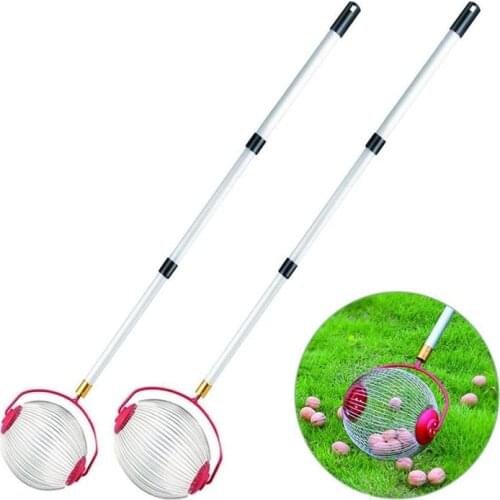 Ball Collector Rolling Nut Harvester Ball Picker Adjustable Outdoor Manual Tools Picker Collector Walnuts Pecans Crab Apples