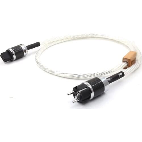Nordost Odin EU version Power cable AC Schuko Super Power Cord with carbon fiber 20A power plug C19 Mains Power Cable HIFI CD AM