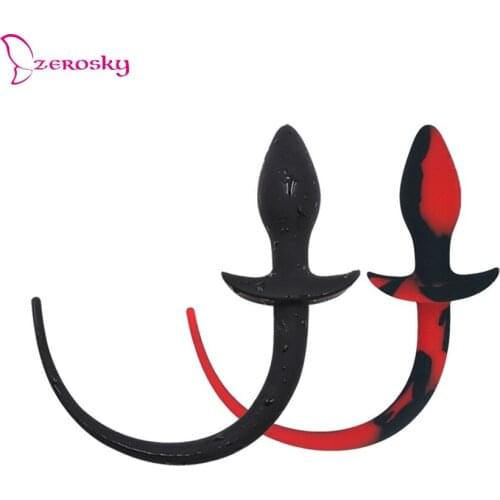 Silicone Anal Plug Sex Toys for Couples Butt Plug G-spot Butt Plug Adult Sex Toys Silicone Dog Tail Anal Plug Toys