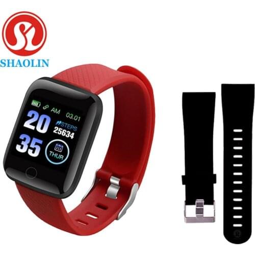 Smart Bracelet Watch Color Screen Heart Rate Blood Pressure Monitoring Track Movement Smart Band for Android Apple Watch pk IWO