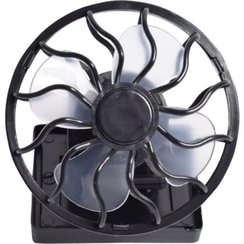 Solar Fan Clip Cap Fan with Clip Solar Small Fan Electric Fan Outdoor Portable Fan