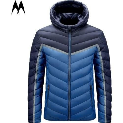 Winter Jacket Coats Men 2021 New Outerwear Puffer Jacket Mens Patchwork Warm Coat Windbreaker Jackets Outwear Clothes Men