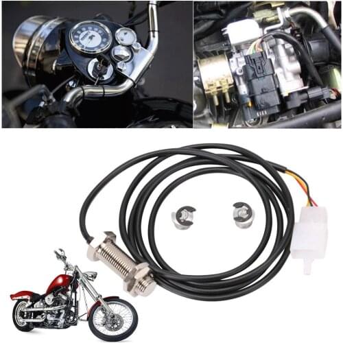 1 Set Of Motorcycle Speedometer Replacement Kit Durable Digital Odometer Sensor Cable Universal For Motorcycle ATV