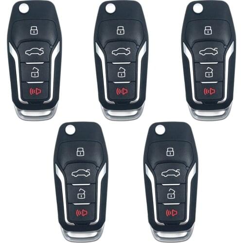 10pcs/lot KEYDIY KD B12-3 B12-4 B Series Remote Control For KD900/KD MINI/KD-X2 Key Programmer Multi-function remote control key