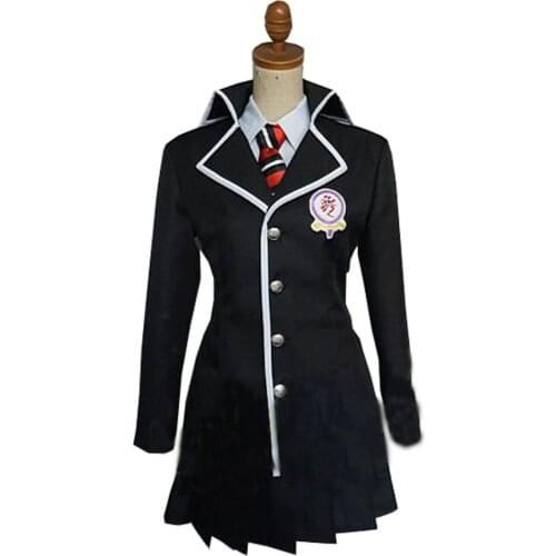 2020 Anime Blue Exorcist / Ao no Exorcist School Uniform Women Female Clothing Okumura Rin Cosplay