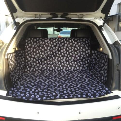 Pet carriers Dog Car Pet Seat Cover Dog Autostoel hond Trunk Mat Cover Protector Carrying for cats dogs Mat Hammock Cushion