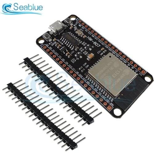 ESP32 ESP32S WIFI Bluetooth Development Board CH340G 2.4GHz WiFi+Bluetooth Ultra-Low Power Consumption Dual Core ESP-32 + Pins