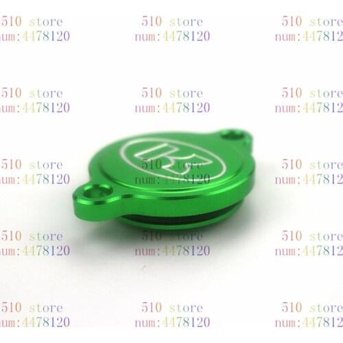 NEWEST CNC Billet Engine Oil Filter Cover For Kawasaki KX250F KX 250F KXF250 2004-2015 MX spare parts dirt pit bike Motorcross