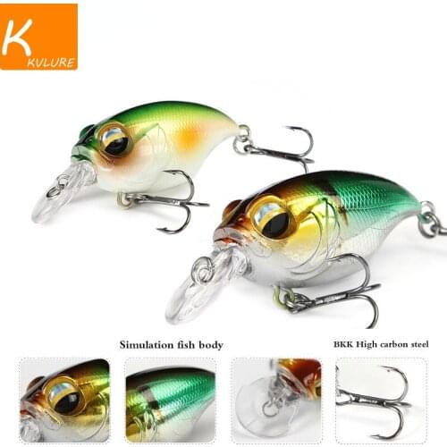 New Crankbait Wobblers Lure 38mm/8g 48mm/11g High Quality Hooks 10 Different Colors Artificial Bait Hard Fishing Cranks