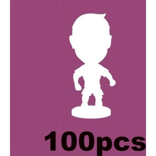 Wholesale 100pcs/lot Football basketball Player Star 2.5" Figurine (Mixed Order) Dolls Toy Figure