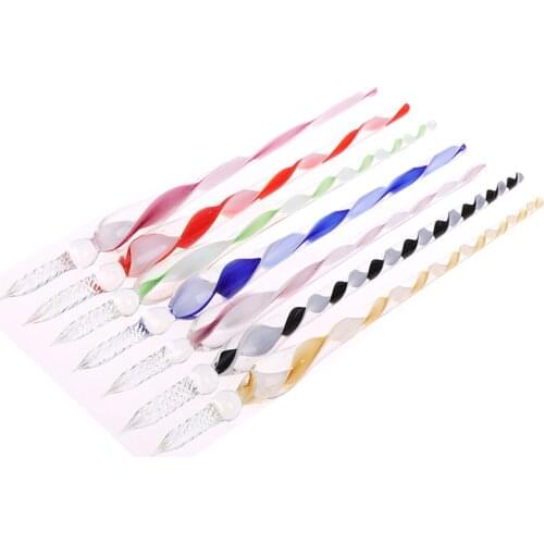 New Glass Drip Fountain Pen Dipping Pen Filling Ink Calligraphy Painting Supplies