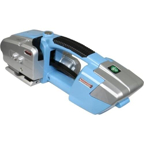 Hand electric stapler wrapping machine PP/PET strapping tool for hot sale electric battery powered plastic belt strapping tools