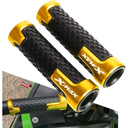 For Yamaha Xmax X MAX X-MAX 125 250 300 400 2017 2018 2019 7/8" Motorcycle Handlebar Hand Grips Bar End Gel Grip Scooters XMAX
