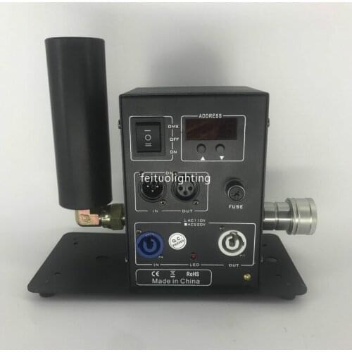 Stage Disco 100W CO2 Jet Cannon Machine Party Carbon Dioxide Smoke Column Fog Spray Smoke Effect Machine