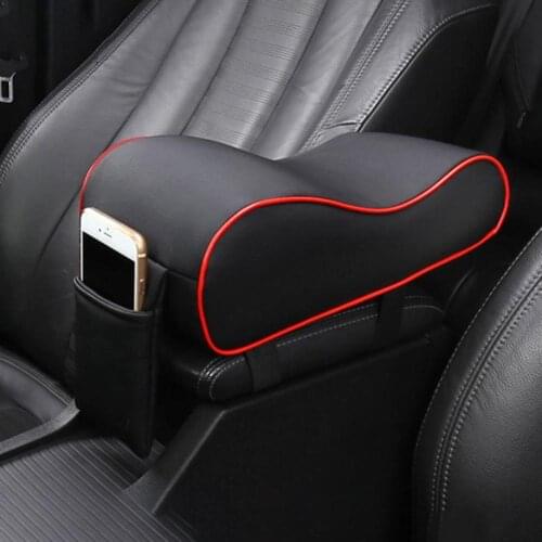 Universal Faux Leather Car Center Console Arm Rest Seat Box Pad Cushion Handrail Car Interior Accessories Boutique Wholesale