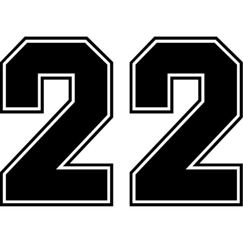 PLAY COOL Numbers 22 Funny Car Sticker Automobiles Motorcycles Exterior Accessories Vinyl Decal for Bmw Audi Ford Honda Lada Vw