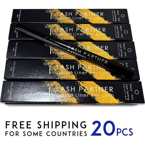Wholesale 20pcs Black Clear Magic Self-Adhesive Liquid Eyeliner Glue For Eyelashes Glue Free Pen Big Sale Limited Time