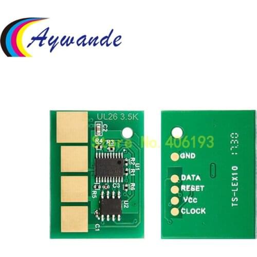 100 x E260A11A Compatible for Lexmark E260d E260 dn E360 d E360 dn E460 d E460 dn E460 dw Toner Cartridge Reset Chip