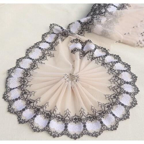 2Yard/Lot High Quality Lace Trim Delicate Floral Lace Ribbon Lace Fabric For Costumes