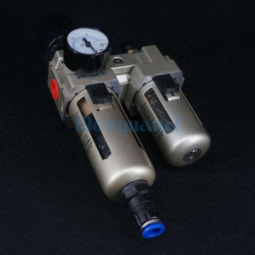 AC3010-03D Automatic Drain G3/8" Air Filter Regulator Source Treatment Unit F.R.L Combination