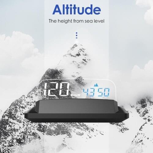 L3/G3 Head Up Display Car HUD Display 5 Inches Car HUD Head Up Windshield Display Safe Driving Universal Connection For Cars