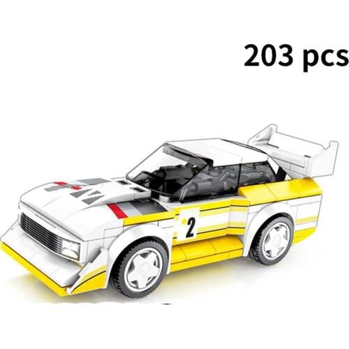 Sembo Blocks City Speed Champions Sports Famous Racing Car Game MOC Super Racer Building Bricks Kids Toy Technique Rally Vehicle