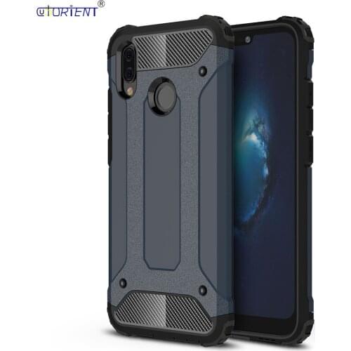 For Huawei P20 Lite Hybrid Armor Fitted Case ANE-LX1 ANE-L21 Soft TPU and PC Dual Protector Cover ANE AL10 LX1 L21 Phone Fundas