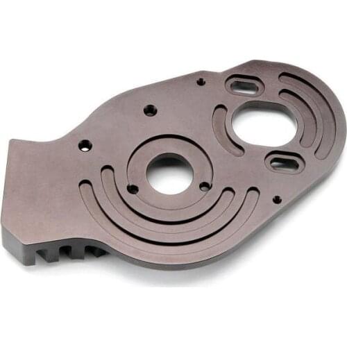 HPI Racing Blitz 2wd SC 104219 Aluminum Heatsink Motor Plate Heat-Sink Brown x1