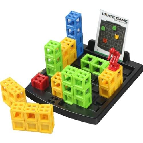 Overturning Cabinet 3-D Training Spatial Thinking Educational Push Box Game Toys Educational For Children Gifts