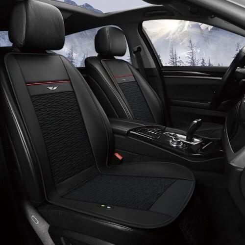 Summer skin and ice silk cool pad seat ventilation cushion comfortable and breathable car seat with fan hair dryer cushion