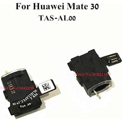 Original Headphone Jack For Huawei Mate 30 TAS-AL00 Earphone Jack Audio Output Connector Flex Cable For Mate30