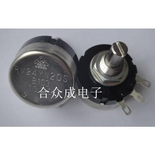 RV24YN20SB103 RV24YN20S B103 RV24YN20S-B103 10K single turn potentiometer switch