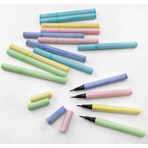 Self-adhesive Eyeliner Pen Candy Colors Waterproof Pen Black Liquid Pens For Sticker Eyelashes No Blooming Cosmetic Tool