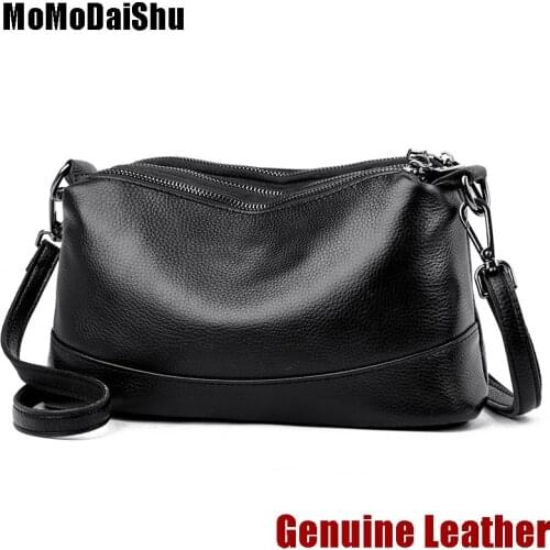 Genuine Leather New Crossbody Bags For Women Shoulder 2021 Messenger Bag Handbag Leather Ladies Shoulder Large Capacity Tote Bag