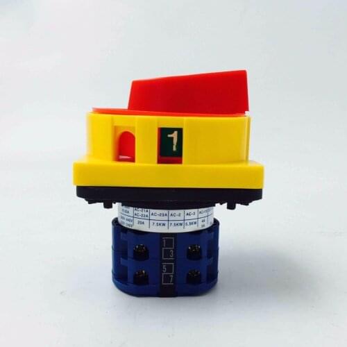 Supplies LW26-20/2GS Universal Change-over Switch 2 Layer 2 Archives 0-1 Padlock Type Panel