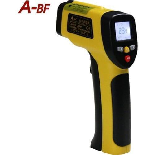 A-BF H850 Non-Contact Professional LCD Digital infrared thermometer ir Dual laser Temperature Gun Tester Range -50~850