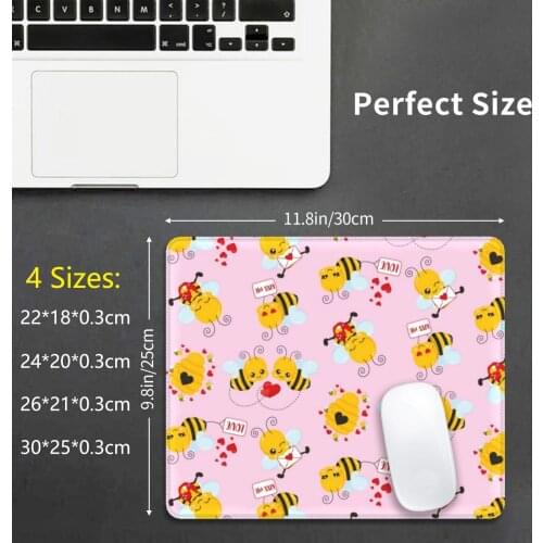 Love Bee Neck Gaiter Pink Bee Love Neck Gator Mouse Pad 3168 Bee Bee Hive Bee Lover Bee Bee
