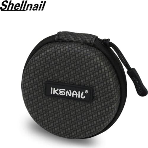 Shellnail Earphone Case For Airpods EarPods Rope Zipper Hard Carrying Case With Round Pocket For Apple AirPods Wireless Earphone