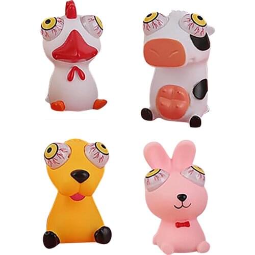 Decompression Venting Eyes Music And Push Small Gifts Antistress Hand For Kids Adults Funny Animals Fidget Toys Creative Toys