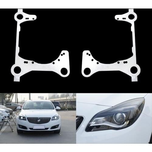 Taochis Car Styling frame adapter set DIY Bracket Holder for Buick Regal 2014 high configuration Hella 3r 5 Q5 Projector lens