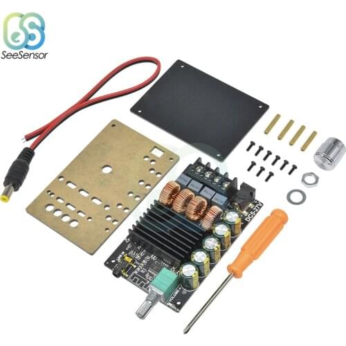 HIFI Bluetooth 5.0 TPA3116 Digital Power Audio Amplifier board TPA3116D2 100WX2 Stereo AMP Amplificador Home Theater