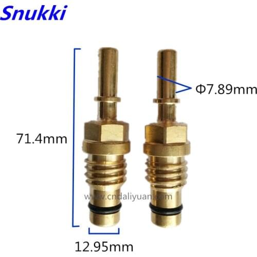 Rail Injector Return Oil Backflow Pipe Connector Metal Urea pump injection connector for Bosch 2.2 6.5
