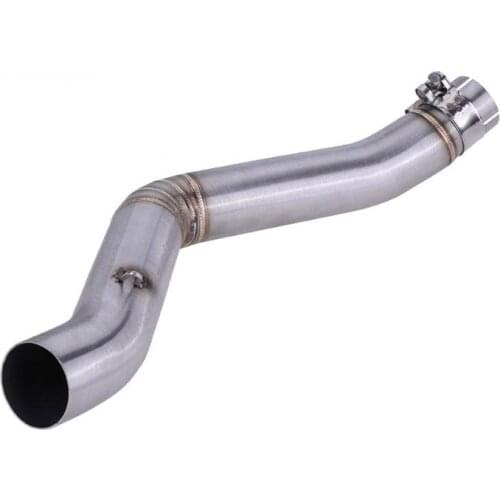 Motorcycle Modification Exhaust Vent Middle Link Pipe for Benelli TRK 502 Stainless Steel Motorcycle Exhaust Muffler Hot Sale