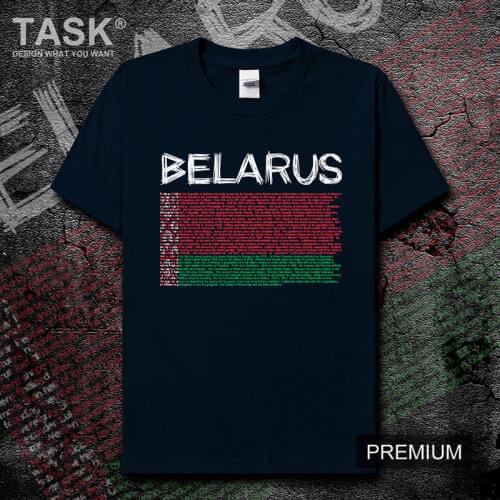 Republic of Belarus Belarusian BLR mens t shirt new Tops t-shirt Short sleeve clothes sweatshirt national team country Fashion