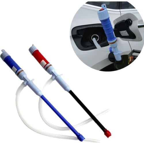 58CM Liquid Oil Transfer Pump Water Pump Powered Electric Outdoor Car Auto Fuel Gas Transfer Suction Pumps Liquid Transfer Oil