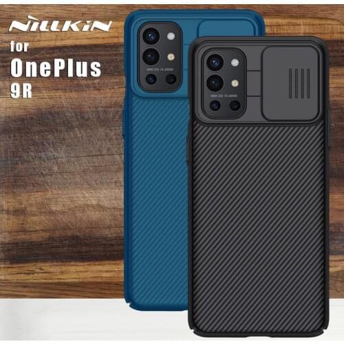 Nillkin case for OnePlus 9R Case Back Cover Camera Protection Camshiled Protective Cases for OnePlus 9R 9 Pro 5G (EU.NA) (IN.CN)