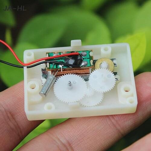 New 5PCS DC 1.5V-3V 5RPM DC Pulse Motor Small Deceleration Brushless Stepper Motor Low Speed Slient