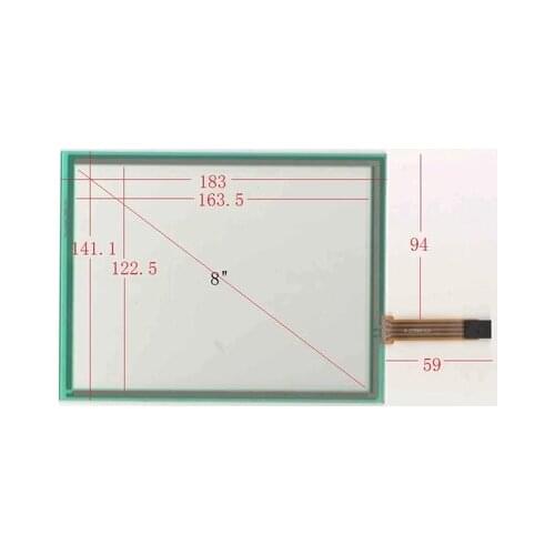 New 8 inch touch screen 183*141.1 mm standard general touch screen